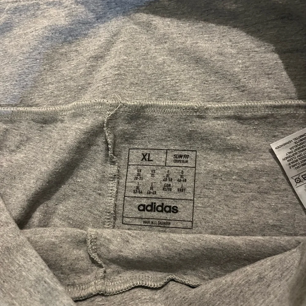 Adidas Women's Heather Gray Leggings - Picture 2 of 6